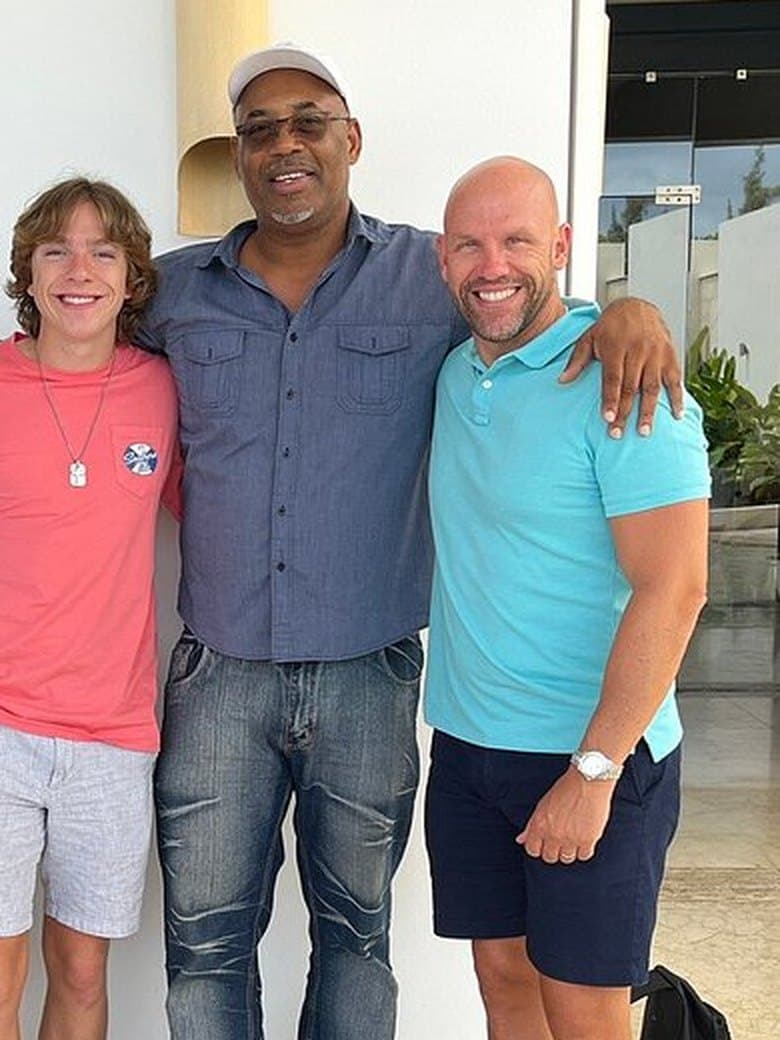 Donovan Pugh, owner of PPP Tran Tours Jamaica, with guests